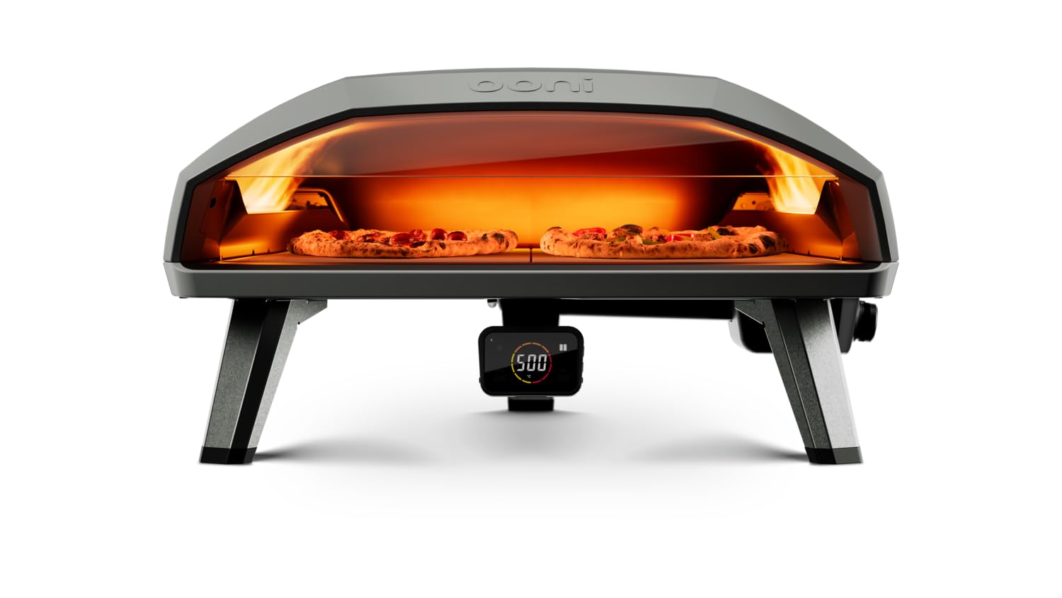 Ooni Koda 2 Max four à pizza a gaz de 61 cm – 37 mBar four à pizza extérieur – Four polyvalent pour pizzas, viandes, poissons et bien plus encore – Cuit les pizzas en seulement 60 secondes