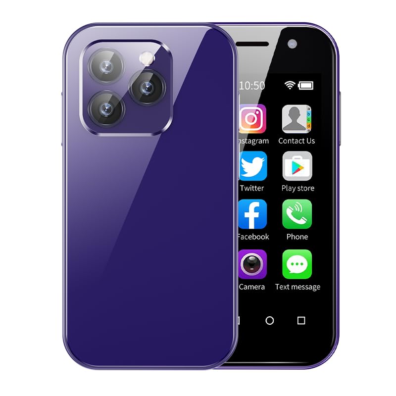 Soyes XS14 Pro パープル 本体 4G LTE Amazon.com: 4G Mini Smartphone XS14 Pro 3.0
