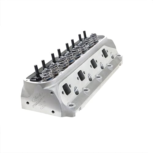 Ford Racing Cylinder Head, Assembled, 2.050/1.600 in Valves, 208 cc Intake, 63 cc Chamber, Aluminum, Small Block Ford, Each