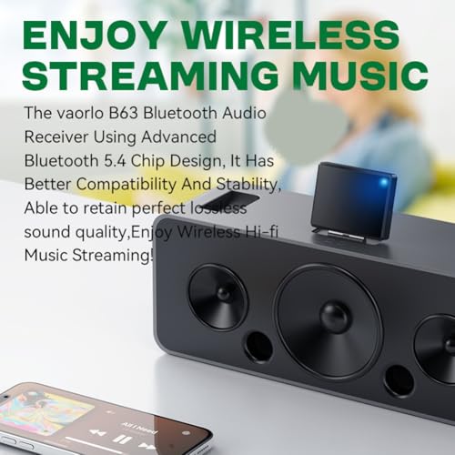 Receptor de audio de 30 pines HIFI con Bluetooth 5.4 para música analógica sin pérdidas 5
