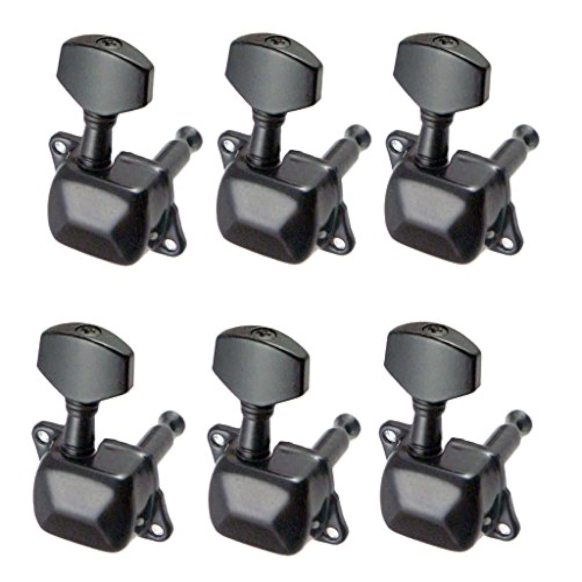 6 Pieces Iron Tuning Pegs for Electric Guitar