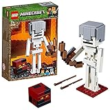 minecraft figuren bauen aus papier Anzahl der Teile: 142 Lego 21150 Minecraft BigFig Skelett mit Magmawürfel