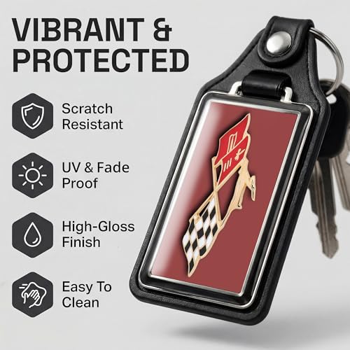 Image of Brotherhood Car Key Chain for Impala - Classic Models Keychain for Men and
