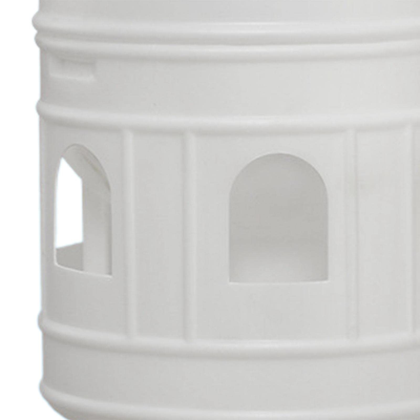 Dispensador de Agua Automático para Palomas, Comedero de Gran Capacidad de 10 litros, Blanco