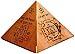 Organic Herbs Copper Vastu Pyramid with Syllable Mantra with Ganesha Figure, Shri Vaastu Dosh Nivaaran, Shri Kuber Mantra