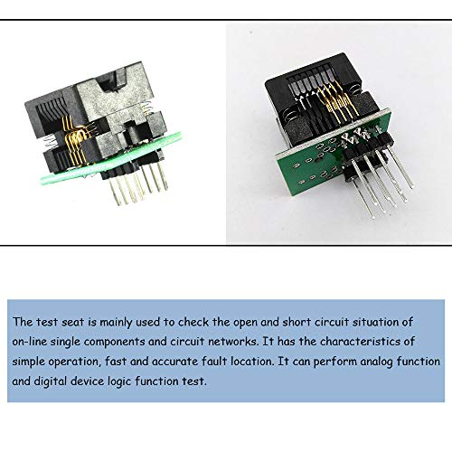 Ximimark LY183 2Pcs Soic8 Sop8 To Dip8 Ic Programmer Socket Converter Adapter Module 150Mil 200Mil thumb #3
