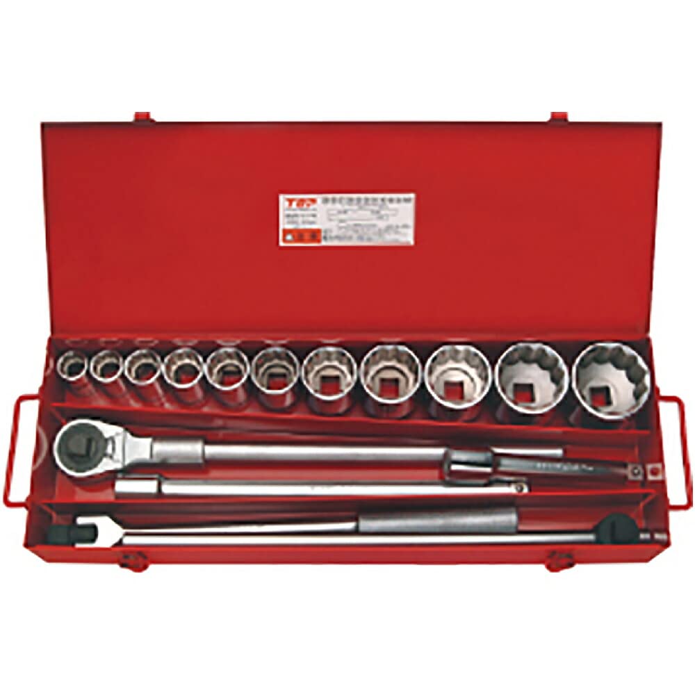 Amazon | トップ (TOP) ソケットレンチセット 差込角 19.0㎜ ケース