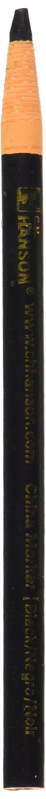 Hanson C H 211278 China Marker Pencil, Black