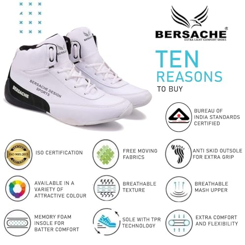 Image of BERSACHE Sports,Walking,Gym,Cricket, Red Trending Running Shoes for Men's
