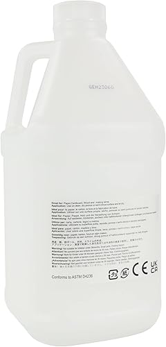 Miniatura 4 de Tienda Basics Pegamento transparente de 12 galón y pegamento blanco de 12 galón, paquete de 2 pegamento combinado para limo perfecto,