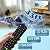 8-in-1 Upgraded Universal TV Remote Control for Smart TV Replacement Compatible with LG, Samsung, Sony, Vizio, Insignia, and More Other Devices, Easy Setup, Durable Buttons, Lightweight Design