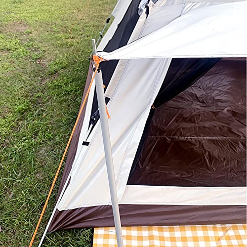 Tente pop up camping imperméable 4 places dôme stable de randonnée