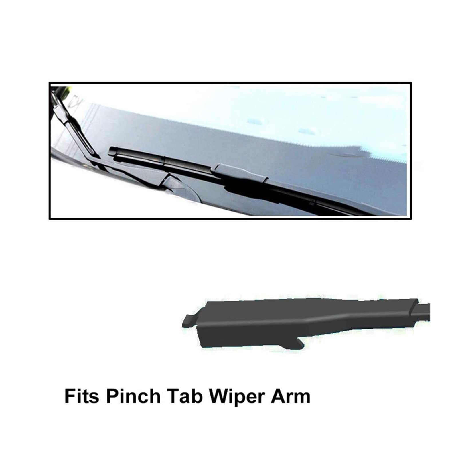 Escobilla Limpiaparabrisas Delantera Para Ford Para Mondeo MK5 CE CD CF Station Wagon Sedan 2012 2013 2014 2018 2019 2021 2022 Limpiaparabrisas De Coche.