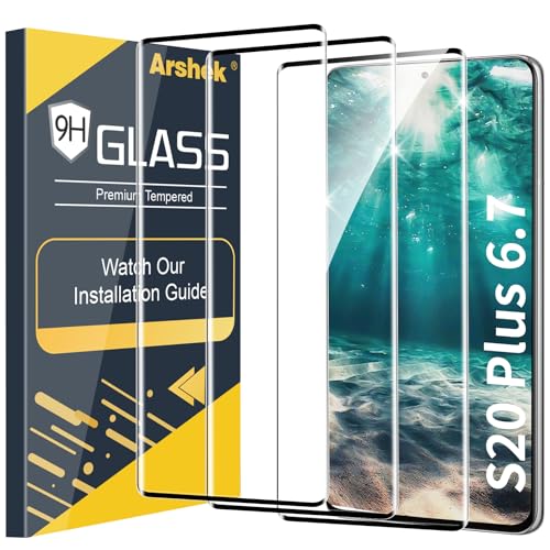 Arshek 3 Pack Galaxy S20 Plus...