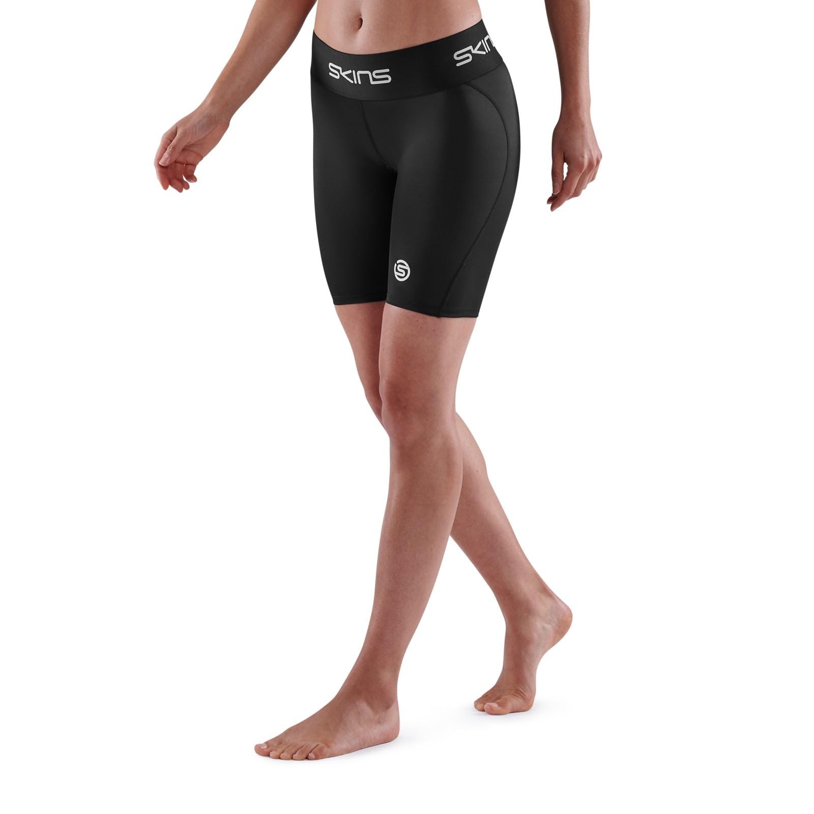 Skins Demi-Collant de Compression pour Femme Série 1 - Améliore la Circulation Sanguine - Réduit Les douleurs pour Rugby, Course, Entraînements