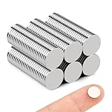 Small Magnets, 150 Pack Refrigerator Magnet 10x1mm Rare Earth Magnets Neodymium Magnet for Crafts, Whiteboard, Kitchen Cabinet