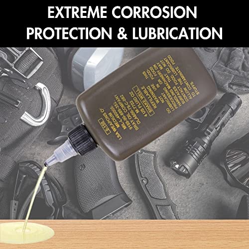Lsa Weapons Oil Us Made Genuine Gi Army Military Gun Rifle Pistol Firearm Lubricant Protectant 4 Oz. #TOP3
