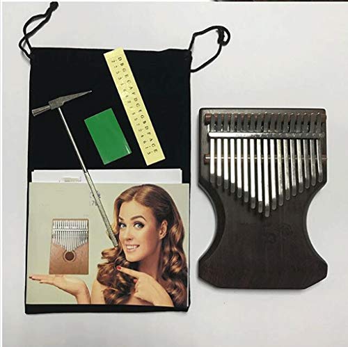 Rvlaugoaa Piano à Pouce Thumb Piano 17 clés ébène Doigt Piano Instrument de Musique Portable Thumb Piano for Enfants et… - Les Beatles, Paul McCartney, John Lennon, RIngo Starr, George Harrison Rvlaugoaa Piano à Pouce Thumb Piano 17 clés ébène Doigt Piano Instrument de Musique Portable Thumb Piano for Enfants et… – Image 5