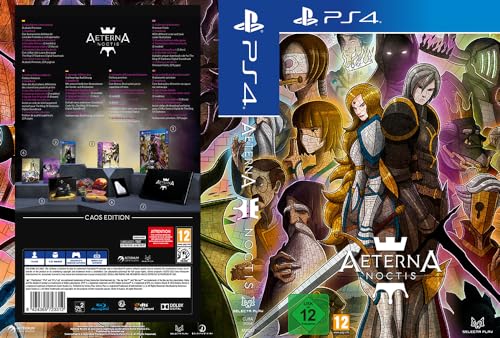 Aeterna Noctis CAOS Edition PS4 jeu vidéo aventure action et plateforme difficile