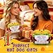 hixkvpen Hot Dog Gifts Emotional Crochet Support Hot Dog, Graduation Encouragement Gift for Women Men Friend Student Coworker Gifts for Hotdog Lovers Positive Stuffed Animal Home Desk Decor
