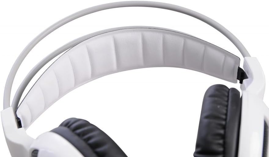 Sades Arcmage 3.5mm PC Gaming Over Ear Headset (White / Black)