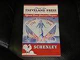1946 INDIANS REGULAR SEASON PROGRAM VS WHITE SOX EX PLUS