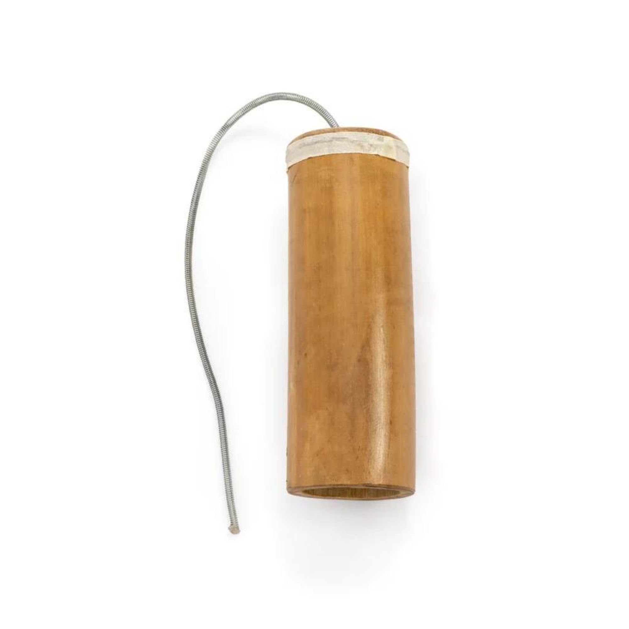 Tambor de resorte de tambor de trueno, instrumento de bambú hecho a mano de Bali, Indonesia