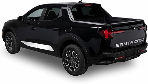 Putco Kit de paneles basculantes de acero inoxidable profesional para Hyundai Santa Cruz 2022-2024 4'3"