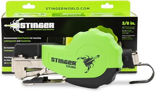 Miniatura 7 de Stinger CH38A Autofeed engrapadora de martillo de 3/8 de pulgada
