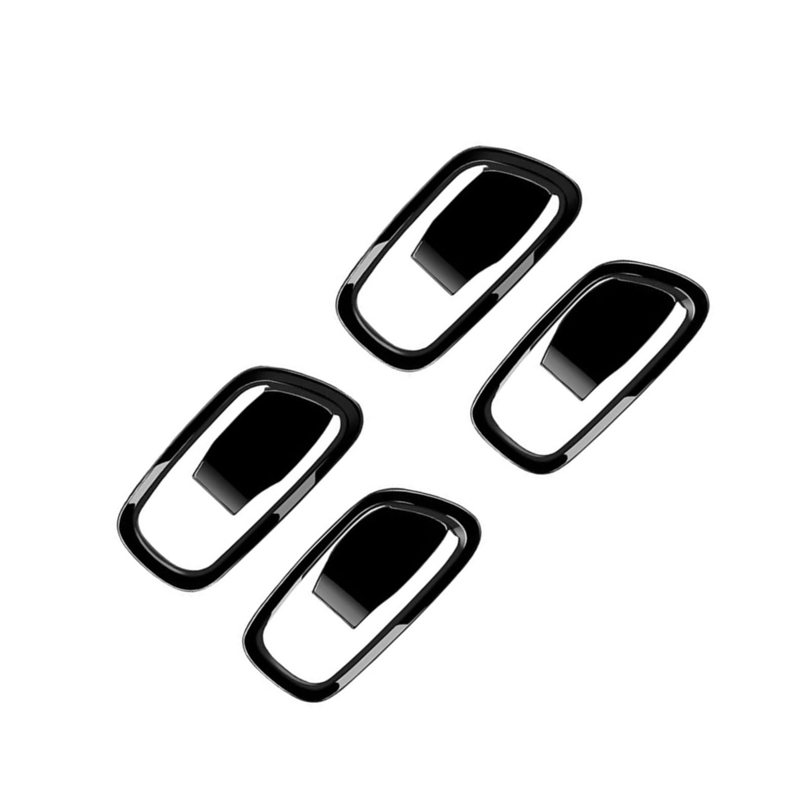 HIVZIVCCIK Interior Door Handle for HRV for XRV for XR-V for HR-V 2022 2023 4Pcs Inner Door Handle Bowl Panel Cover Trim Interior Mouldings Interior Grab Handle