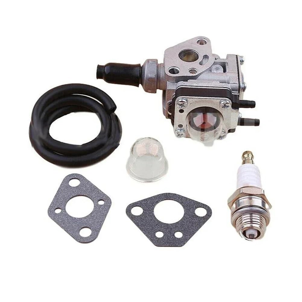 Jardinería Kit de carburador de Repuesto for cortacésped TH43 TH48 KBH48A, Repuesto de Herramientas de jardín 150032547 Mantenimiento
