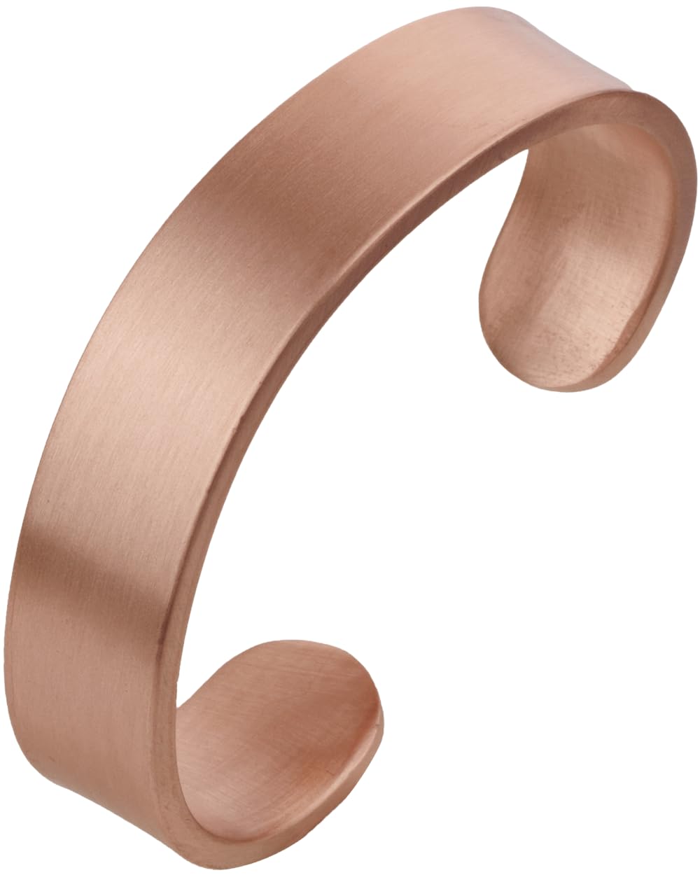 DEMMEX 3 mm dickes reines türkisches Kupferarmband, massiv, unbeschichtet, nicht magnetisch, Kupferstärke, 1/8 Zoll dick, dicker als seine Art und ein echter Hingucker, Herbst 2024, Unisex