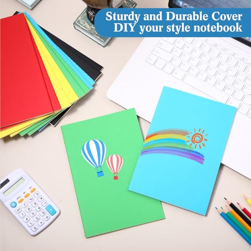 Image of Mimorou 100 Pcs A5 Journals Notebooks Bulk,Multicolor,Lined