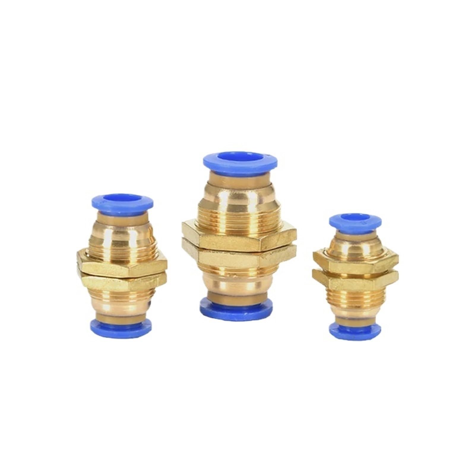 1PCS PU/PY/PV/PZA/PE Pneumatic Fitting Pipe Tube Air Quick Fittings 10mm Water Push In Hose Couping(PM)