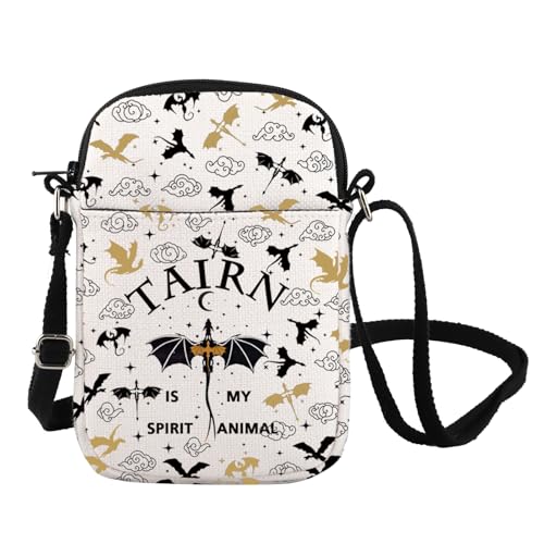 FW Crossbody BagRomantasy Fantasy Bookish Gift Dragon Rider Shoulder Bag 4th Wing Merch