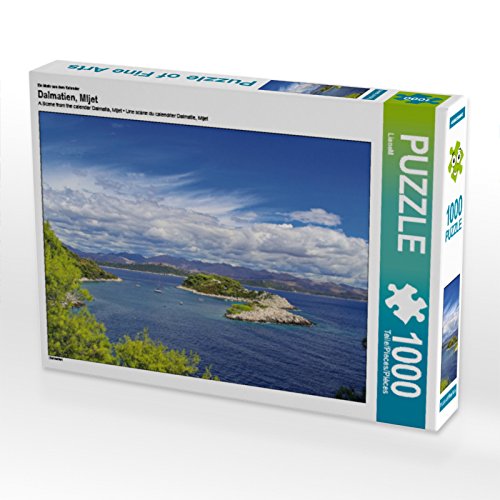 Puzzle 1000 pièces Dalmatie Mljet pour vos moments de détente CALVENDO