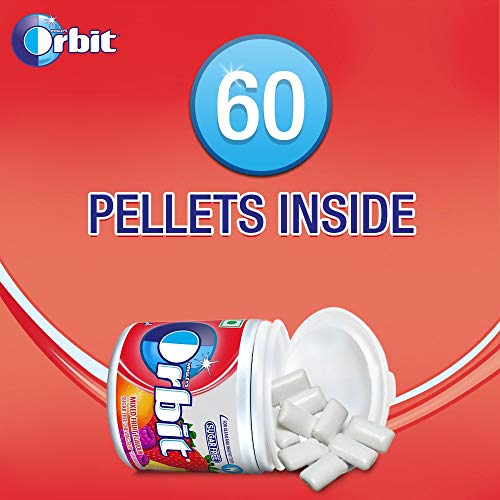Image of Orbit Mixed Fruit Chewing Gum Pot