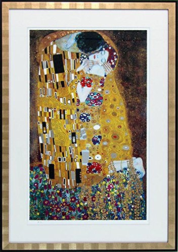 グスタフ　クリムト絵画　「接吻」　TheKiss 絵画 名画 グスタフ・クリムト The Kiss(ザ・キス) インテリア