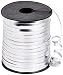 HIART Curling Ribbon, 3/16-Inch x 500-Yard, Metallic Silver