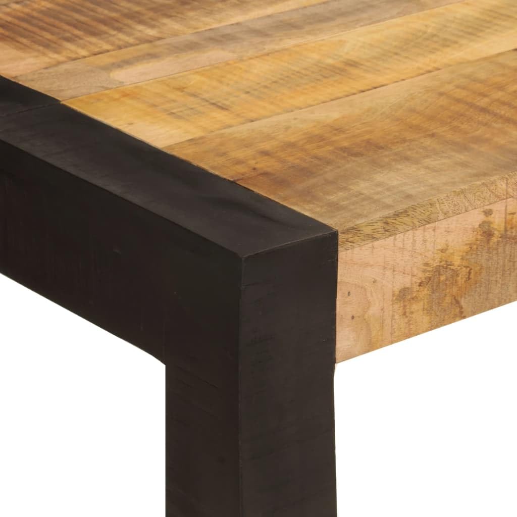vidaXL Tavolo da Pranzo 120x60x76 cm in Legno Massello di Mango, Tavolo, Tavolo Sala da Pranzo, Tavolo in Legno, Tavolo da Cucina