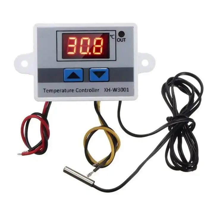 See full amazon price history chart for Digital Thermostat Temperature Controller XH-W3001 Digital 24V AC110V 220V for Incubator Digital Thermostat Temperature Controller XH-W3001 Digital 24V AC110V 220V for Incubator (B0DH3C98N4) Amazon Price History, Amazon Price Tracker