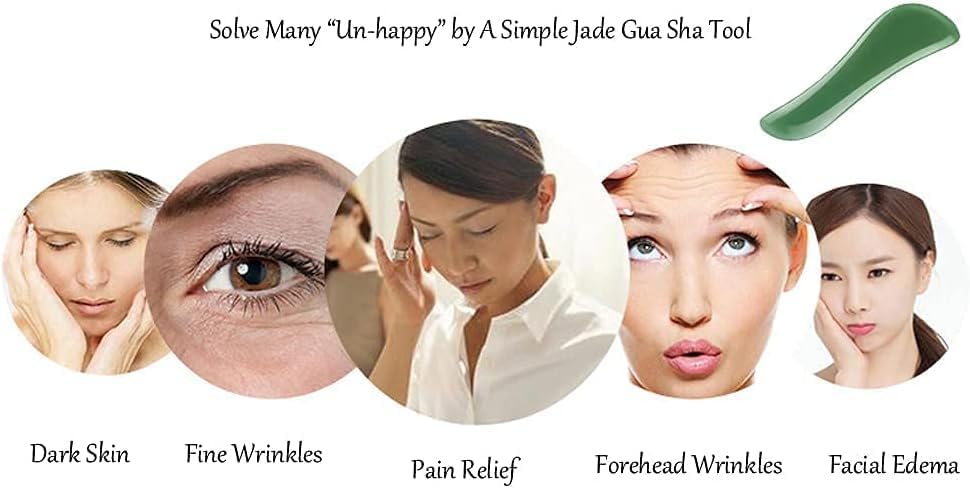 Miniatura 5 de Herramienta de masaje corporal Gua Sha, herramientas faciales Gua Sha, raspador muscular para tejido suave, masajeador de terapia física para