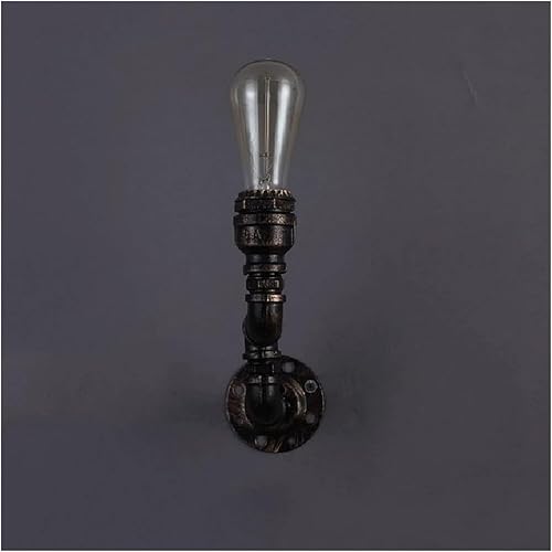Miniatura 5 de Vintage Wall Light,Fixtures Industrial Retro Wall Sconce Light,Loft Retro Water Pipe Wall Lights for Bedroom Kitchen Restaurant Loft Cafe Bar Hallway