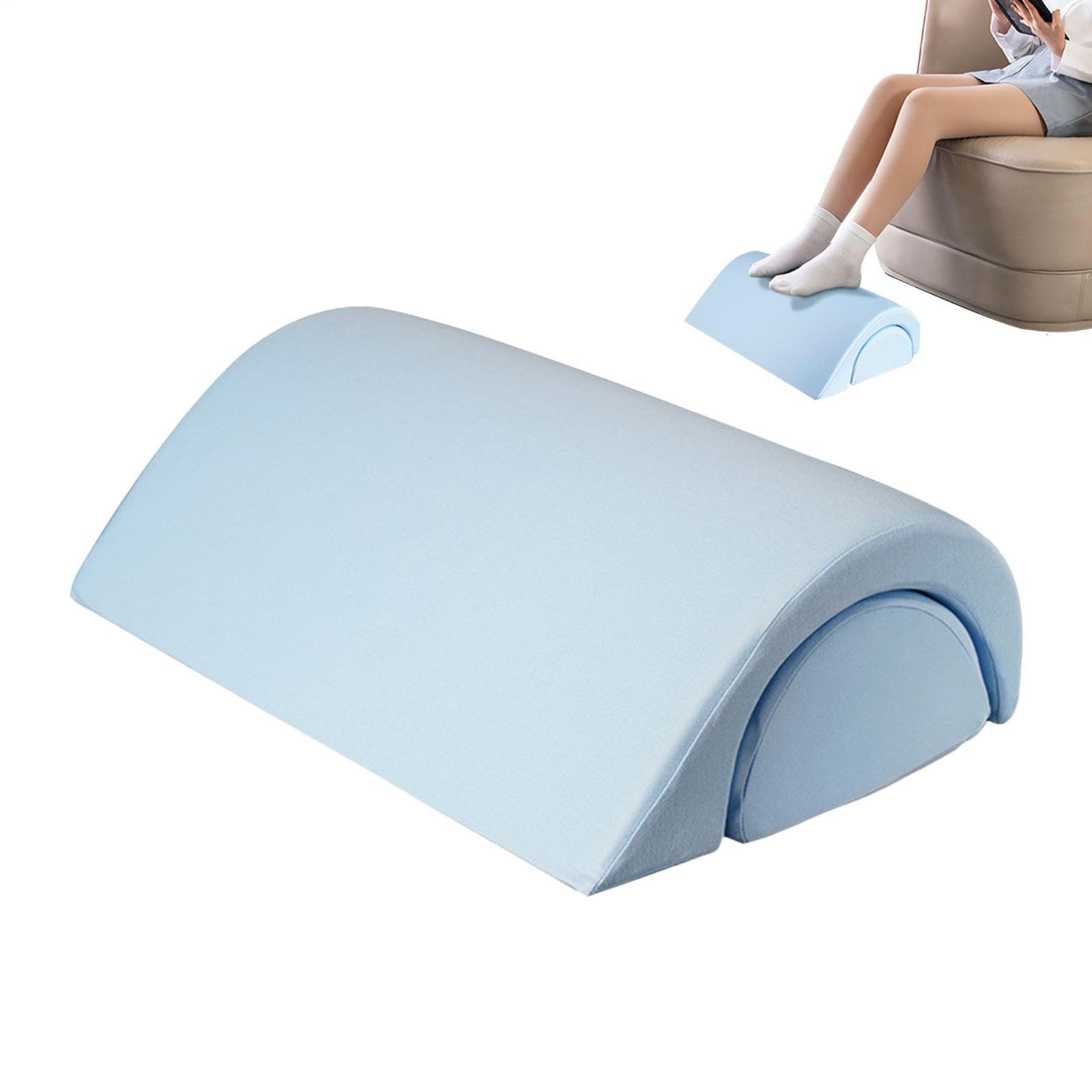 Almohada para piernas Cojín pierna media luna con altura ajustable