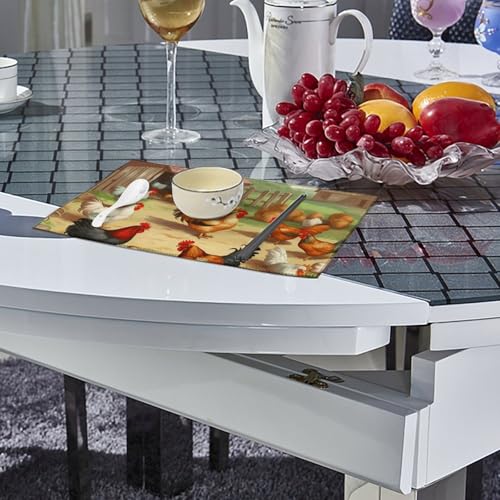 Sets de table résistants à la chaleur et lavables pour protéger vos meubles - 5