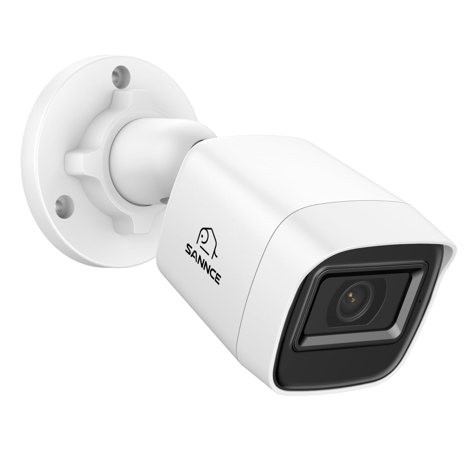 SANNCE 2MP Security Camera 1080P TVI High Clarity Bullet Camera Up to 100ft Night Vision with IR LEDs IP67 Waterproof Indoor/Outdoor Surveillance Camera