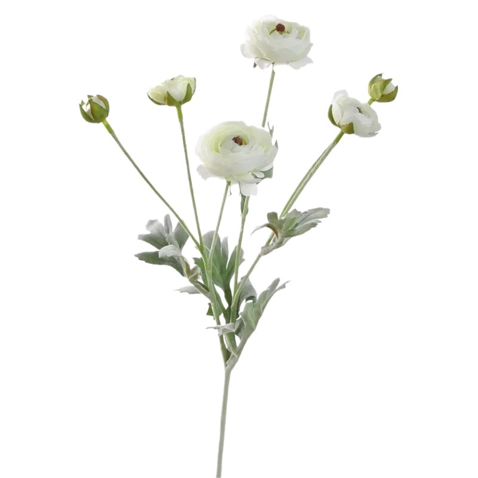 LXLAEOANG Artificial Flower Branches 6 Heads/Bouquet Peonies Artificial Flowers Wedding Home Decoration(Color3)