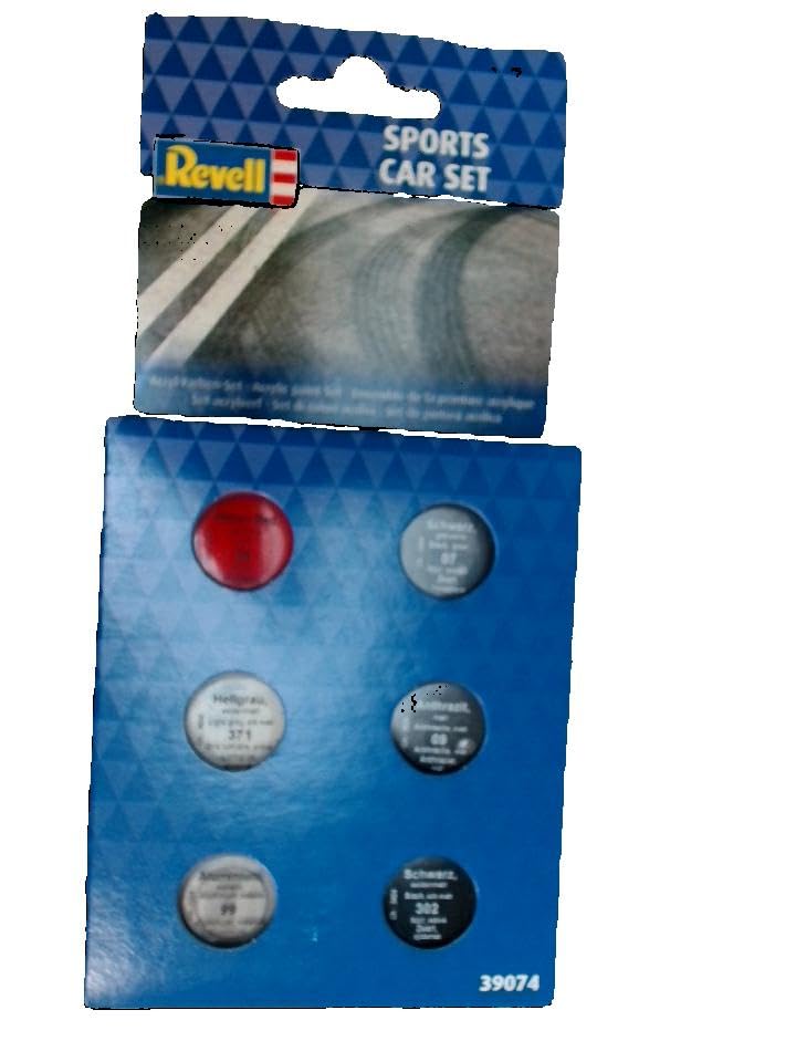 Revell 39074 Aqua Color Paints - Sports Car Set