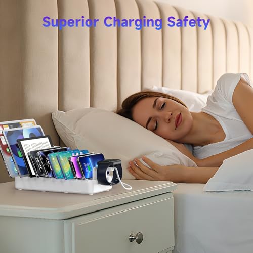 MERGROLY 10-Port 320W Charging Station — view 9
