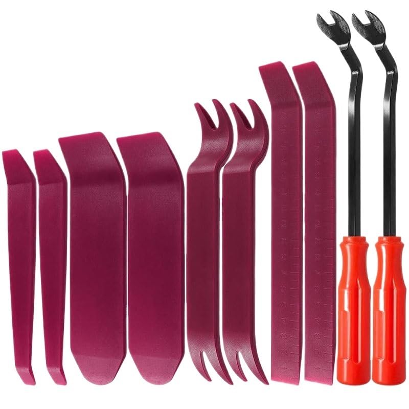 Kit De Démonte-Pareille Auto - Outils En Plastique ABS Pour Démontage Tableau De Bord Et Autoradio